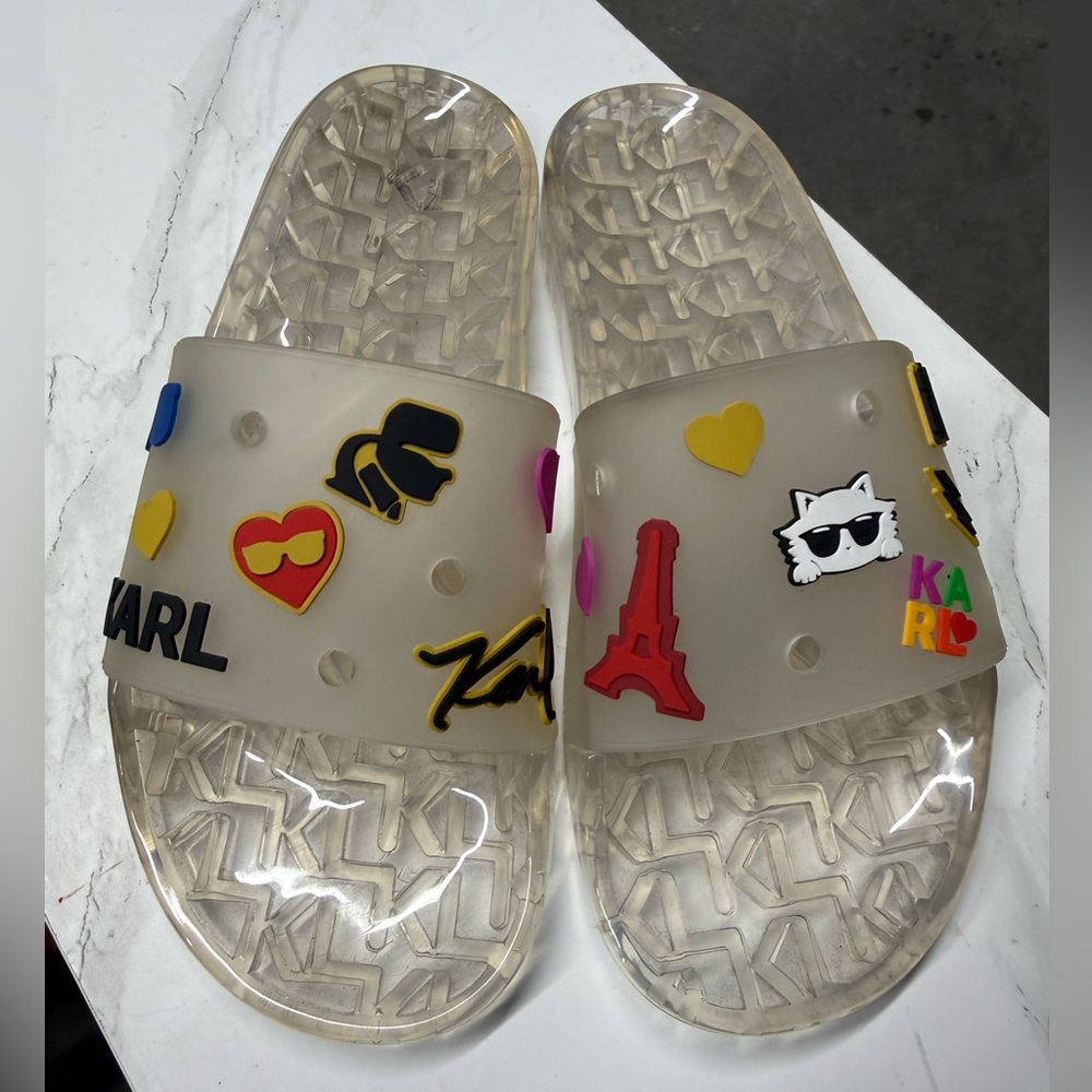 Karl Langerfeld Thea Jelly Slide Size 8.5